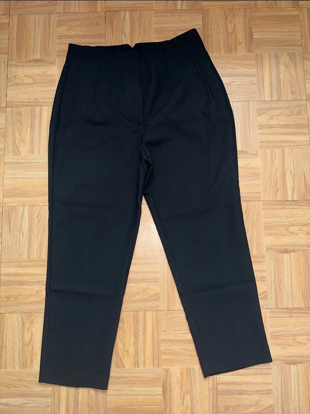 Zara Black Tailored Dress Pants Xl Women